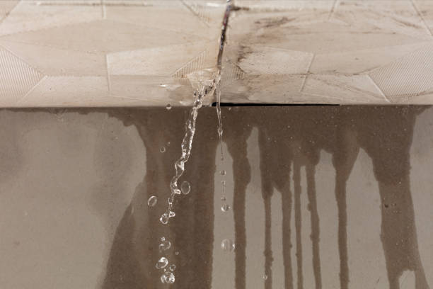 Professional Burst Pipe Cleanup technician working in Goodyear, AZ